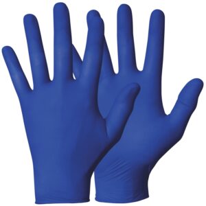 Cool Blue Nitrile Gloves
