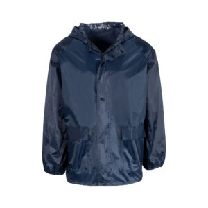 Rubberised Navy Rainsuit