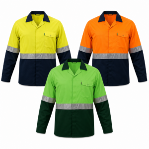 Titan Dura-Tex™240 65/35 Polycotton 2-Tone Reflective Jackets