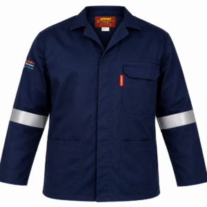 D59 Flame & Acid 100% Cotton Navy Blue Conti Jacket