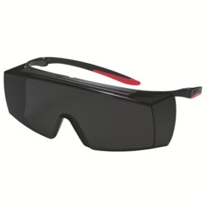uvex super f OTG infrared IR-ex range Shade 5
