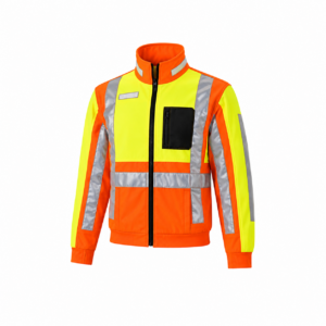 Two-Tone Hi-Viz Reflective Zip-Off Jacket