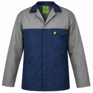Titan Dura-Tex™240 65/35 Polycotton Work Jacket (Navy & Grey)