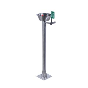 Emergency Eye Wash Station Hand Operated Free Standing