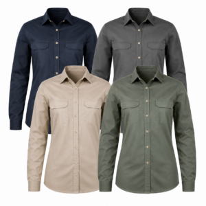 Titan Homegrown Men's Long Sleeve Bush Shirts
