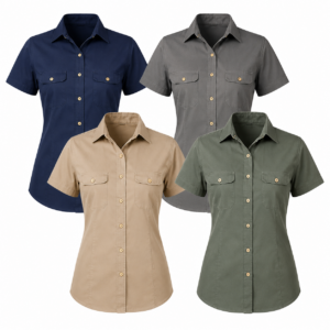 Titan Homegrown Short Sleeve Ladies Work Shirts